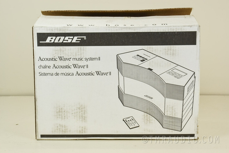 Bose Acoustic Wave System ii Graphite; EC in Factory Box