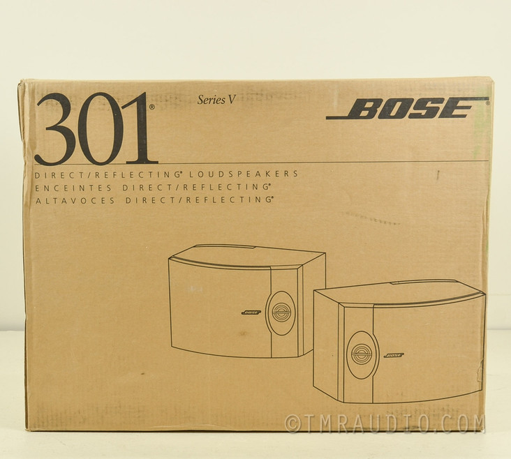 Bose 301 V Bookshelf Speakers; New in Box