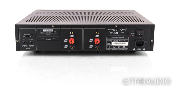 Emotiva BasX A-300 Stereo Power Amplifier; A300 (SOLD2)