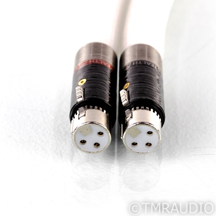 Stealth Audio Indra XLR Cables; 1m Pair Balanced Interconnects; Rev. 08
