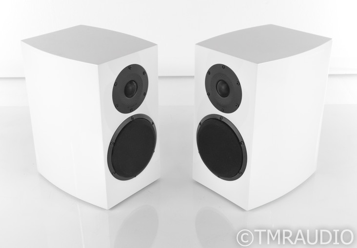 Atohm GT1-DV Devialet Special Edition Bookshelf Speakers; Gloss White Pair