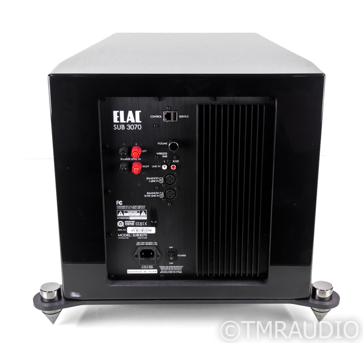 ELAC SUB-3070 12" Powered Subwoofer; SUB3070-GB; Gloss Black