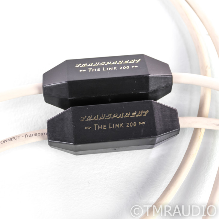 Transparent Audio The Link 200 RCA Cables; 10ft Pair Interconnects