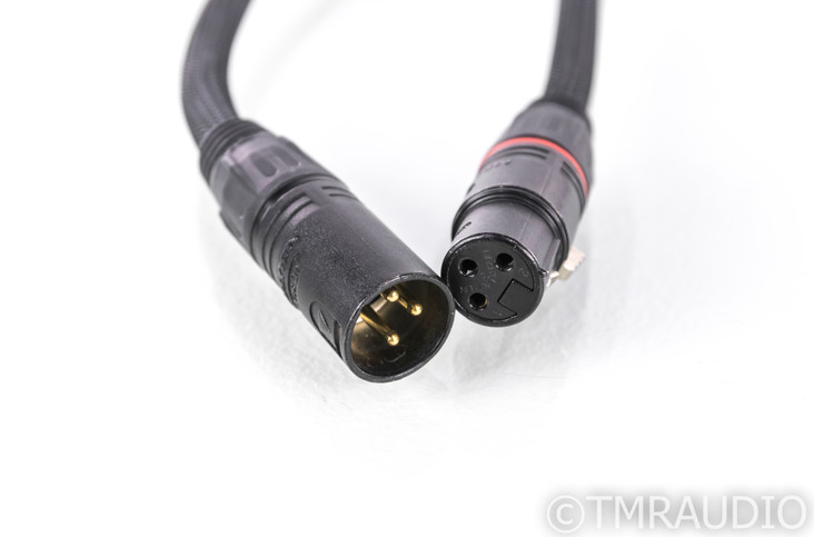 Transparent Audio Reference Balanced XLR Cables; 7.5ft Pair Interconnects