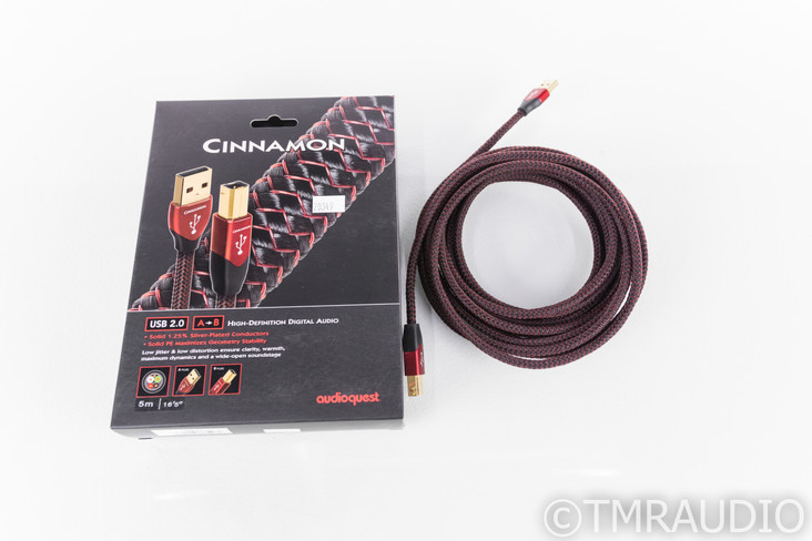 AudioQuest Cinnamon USB Cable; 5m Digital Interconnect