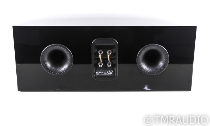 B&W HTM71 S2 Center Channel Speaker; Gloss Black; HTM71S2