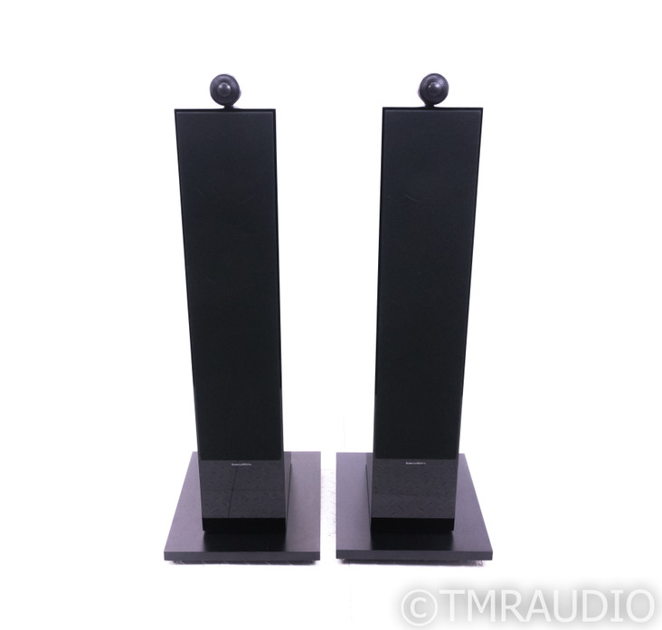 B&W 702 S2 Floorstanding Speakers; Gloss Black Pair; 702S2 (SOLD)