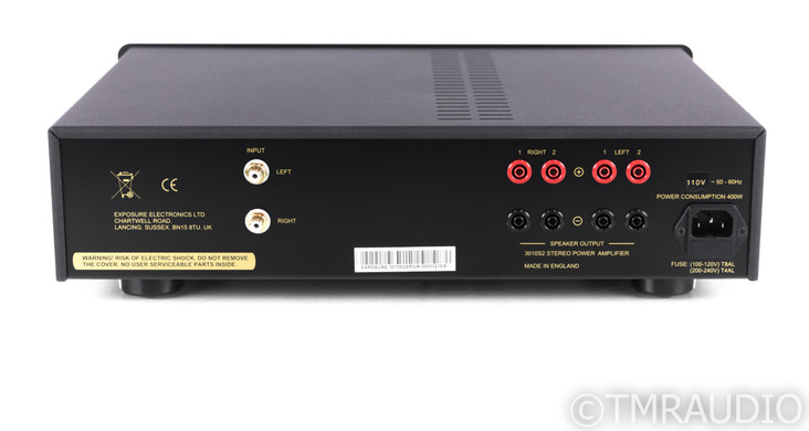 Exposure 3010S2 Stereo Power Amplifier; 3010-S2