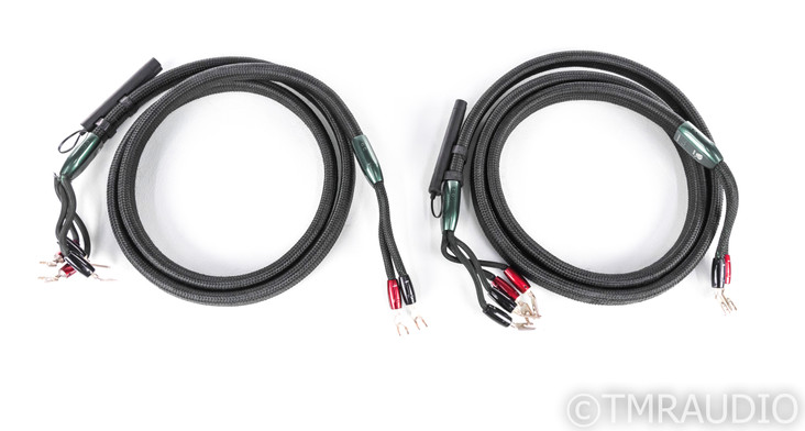 AudioQuest Aspen Bi-Wire Speaker Cables; 8ft Pair; 72v DBS (SOLD)