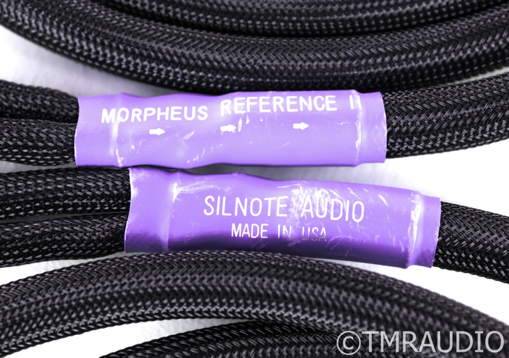 Silnote Morpheus Reference II Bi-Wire Speaker Cables; 8ft Pair