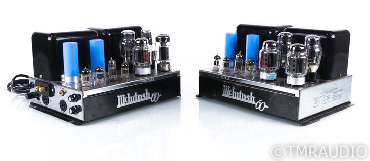 McIntosh MC60 Vintage Mono Tube Amplifier; MC-60; Pair