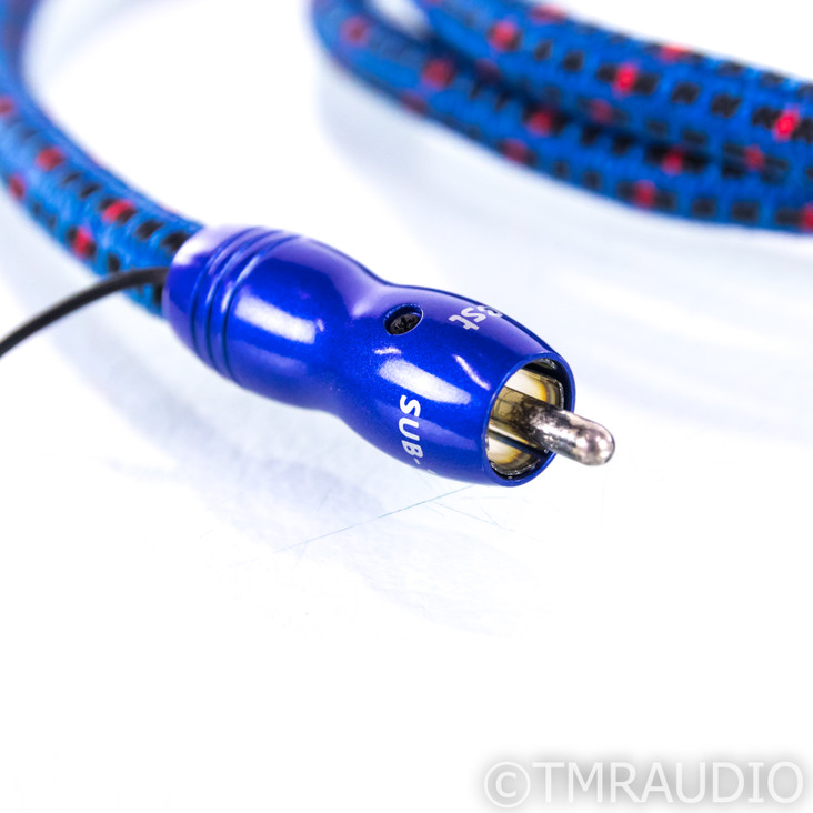 Audioquest Sub-1 Subwoofer RCA Cable; Single 2m Interconnect