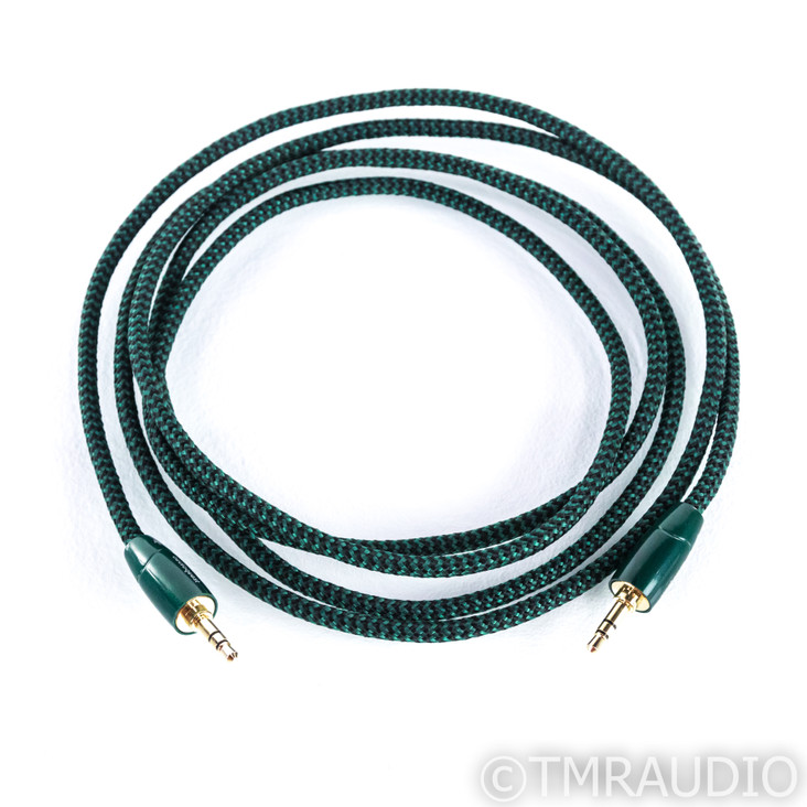 Audioquest Evergreen 3mm / 1/8" TRS Stereo Cable; Single 2m Interconnect