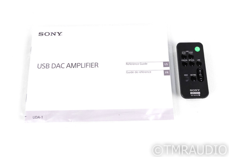 Sony UDA-1 Stereo Integrated Amplifier / DAC; UDA1; Remote