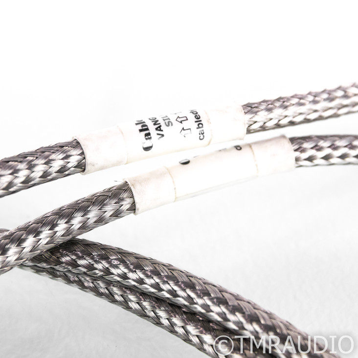 Cabledyne Vanguard Silver XLR Cables; 3m Pair Interconnects