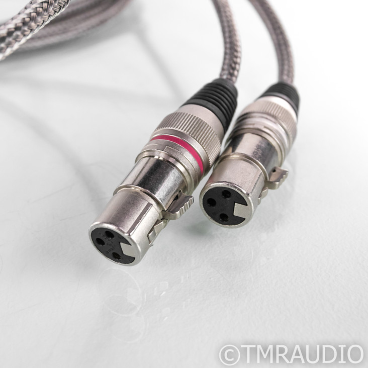 Cabledyne Vanguard Silver XLR Cables; 3m Pair Interconnects