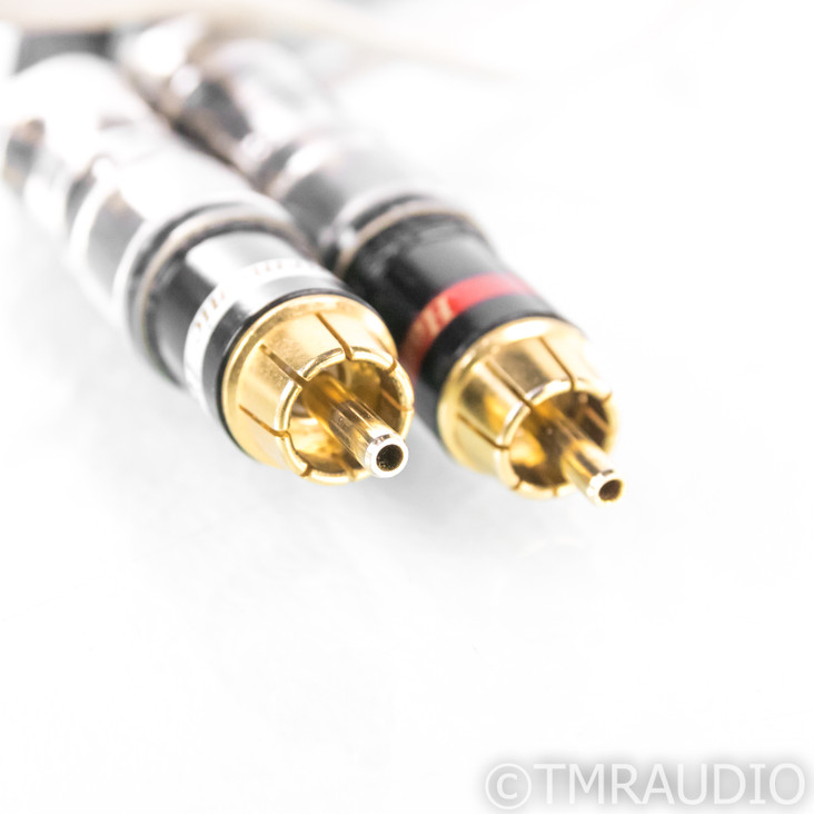 Harmonic Technology Crystal Silver Phono RCA Cables; 1m Pair Interconnects