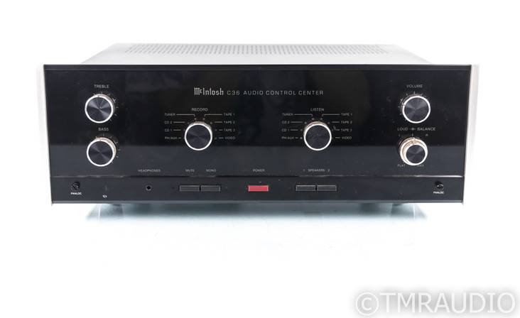 McIntosh C36 Stereo Preamplfiier; C-36; MM Phono (SOLD)