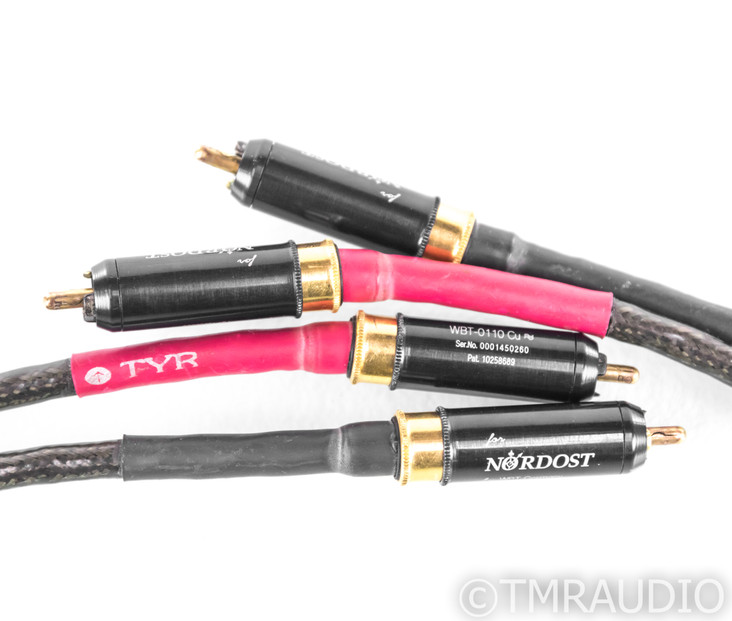 Nordost Tyr RCA Cables; 1m Pair Interconnects