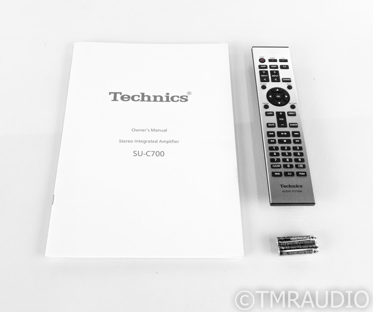 Technics SU-C700 Stereo Integrated Amplifier; SUC700; Remote