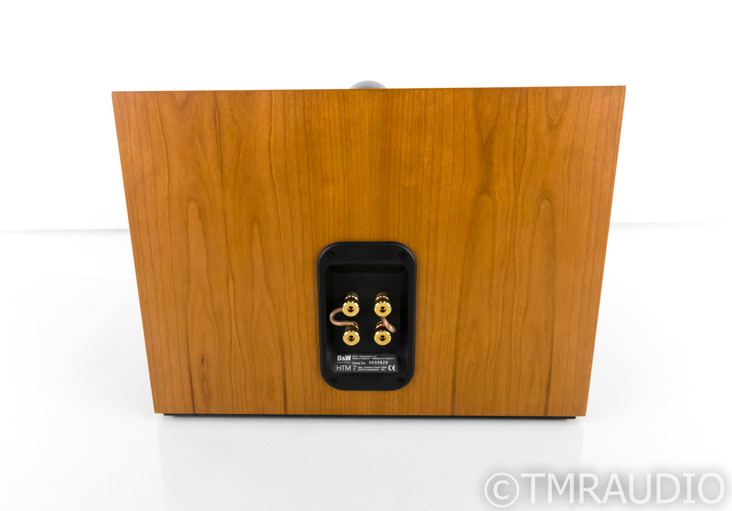 B&W HTM7 Center Channel Speaker; Cherrywood; HTM-7