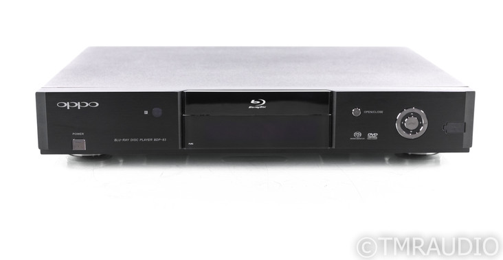 Oppo BDP-83SE Universal Blu-Ray Player; BDP83 Special Edition; Remote (1/2)