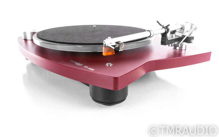 Thorens TD 309 Belt Drive Turntable; TD309; Ortofon 2M Bronze; Dustcover