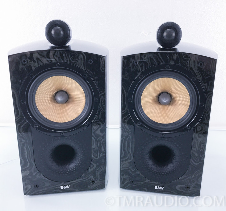 B&W Signature 805 Bookshelf Speakers; Tigers Eye; Bowers & Wilkins; Pair