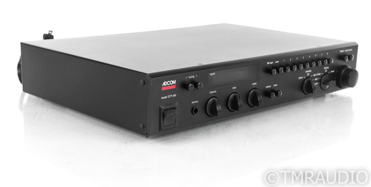 Adcom GTP-400 Vintage AM/FM Tuner / Preamplifier; MM Phono