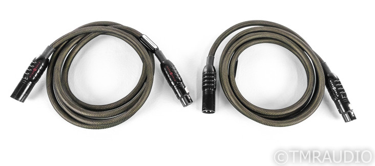 WireWorld Gold Eclipse 7 XLR Cables; 2m Pair Balanced Interconnects