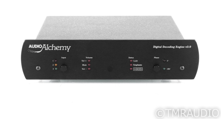 Audio Alchemy Digital Decoding Engine v3.0 DAC; Power Station 4 PSU; DDE