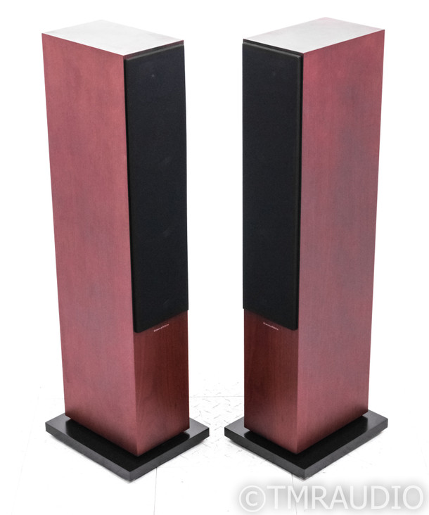 B&W CM8 Floorstanding Speakers; Rosewood Pair
