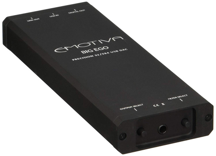 Emotiva Big Ego USB DAC; 32-bit / 384kHz D/A Converter (New)