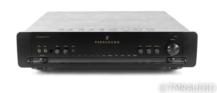 Parasound P5 Stereo Preamplifier; P-5; Remote