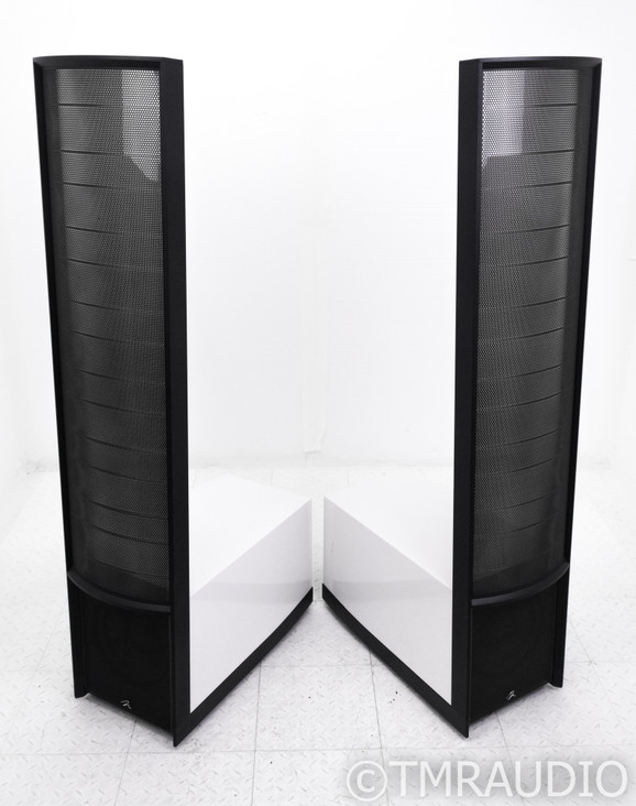 Martin Logan Expression ESL 13A Hybrid Electrostatic Speakers; Gloss White Pair