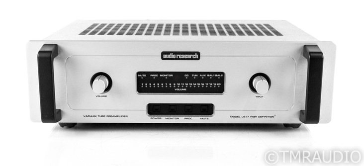 Audio Research LS17 Stereo Tube Preamplifier; LS-17; Remote