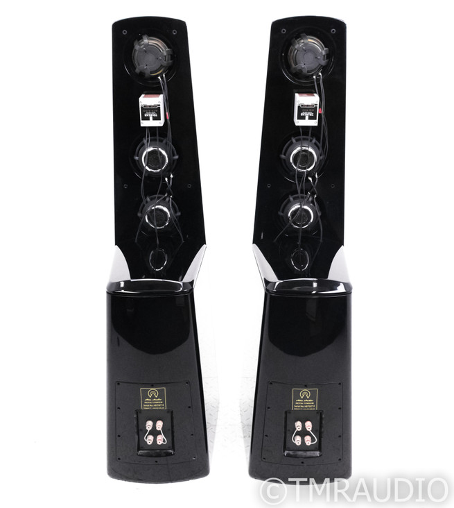 Alta Audio Hestia Titanium Floorstanding Speakers; Onyx Pair