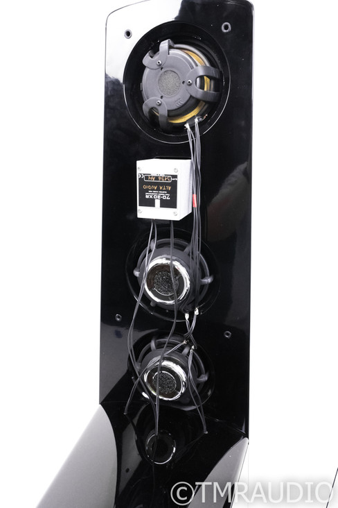 Alta Audio Hestia Titanium Floorstanding Speakers; Onyx Pair