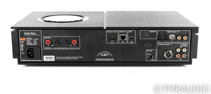 Naim Uniti Star Stereo Integrated Amplifier; CD / Network Player; Remote