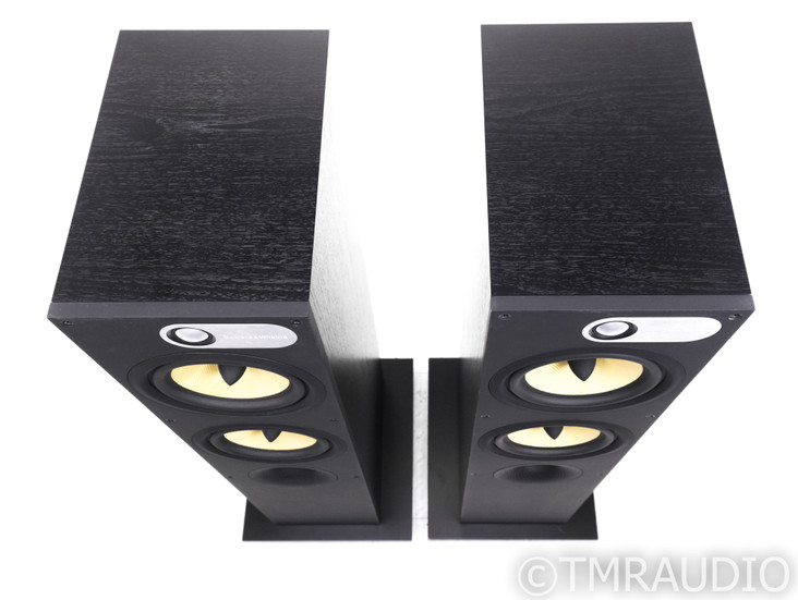 B&W 684 Floorstanding Speakers; Black Ash Pair