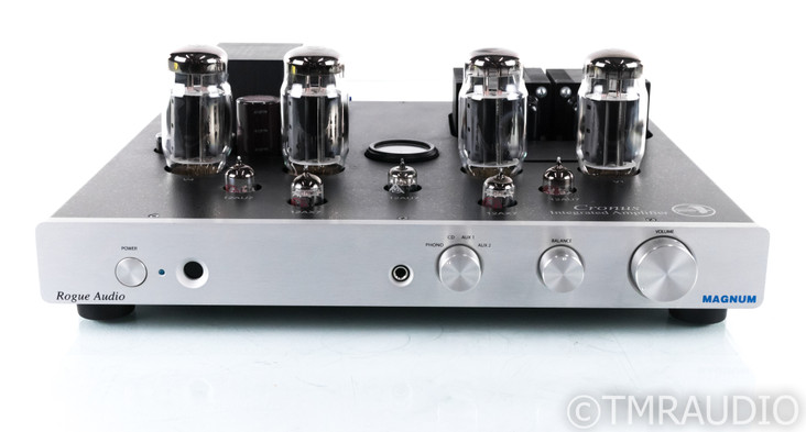 Rogue Audio Cronus Magnum Stereo Integrated Tube Amplifier; MM Phono; Remote