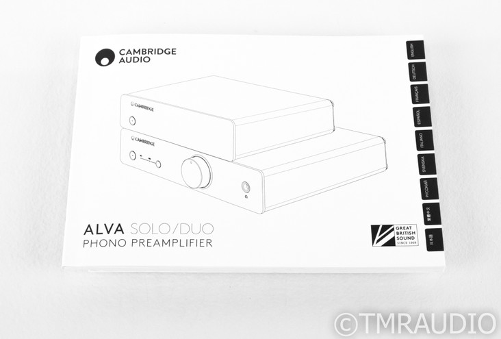 Cambridge Audio Alva Solo Moving Magnet Phono Preamplifier; MM