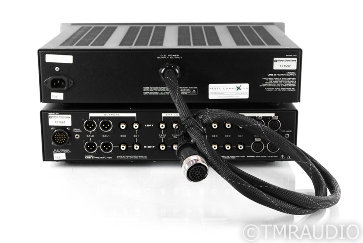 Sonic Frontiers Line 3 SE+ Stereo Tube Preamplifier; L3 Power Supply Unit; PSU (SOLD)