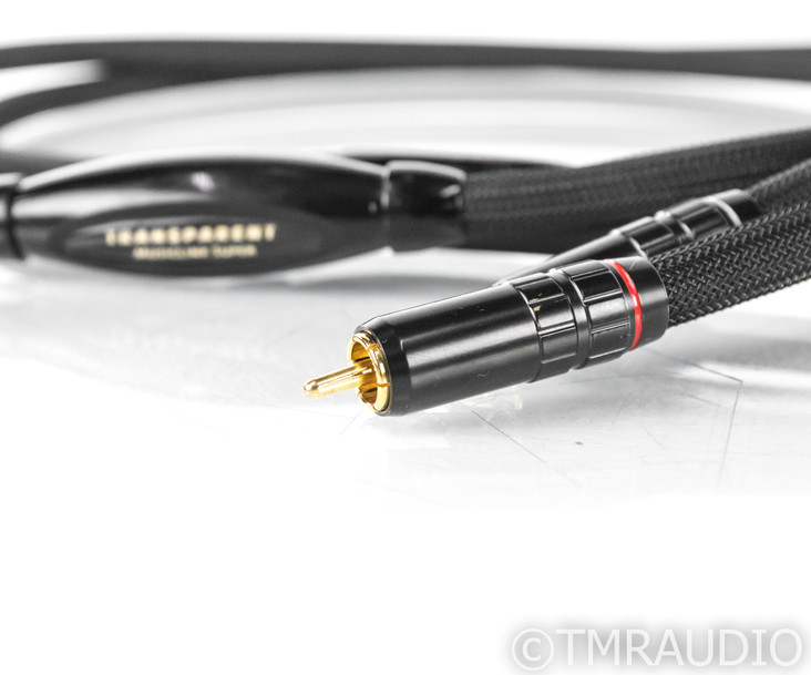 Transparent Audio MusicLink Super RCA Cables; 1m Pair Interconnects (SOLD)