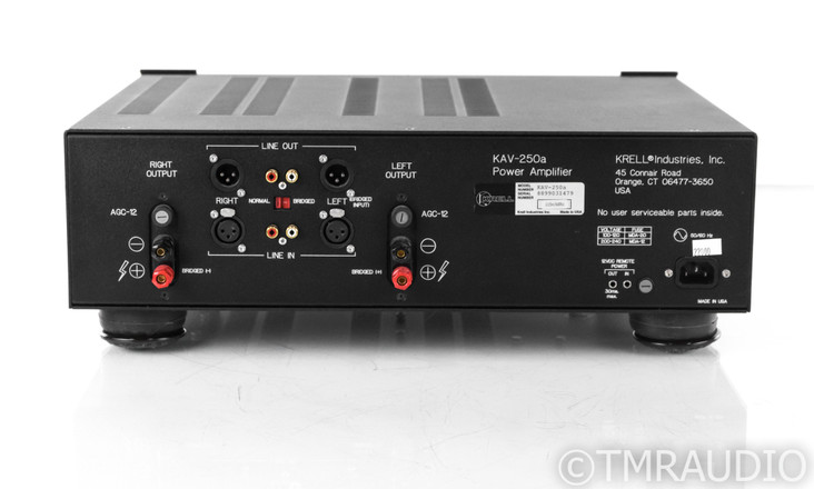 Krell KAV-250a Stereo Power Amplifier; KAV250a (SOLD)