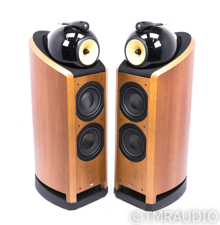 B&W Nautilus 802N Floorstanding Speakers; Cherrywood Pair (SOLD)