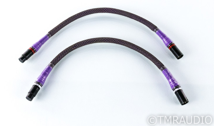 Acoustic Zen Matrix Reference II XLR Cables; .5m Pair Balanced Interconnects (SOLD)