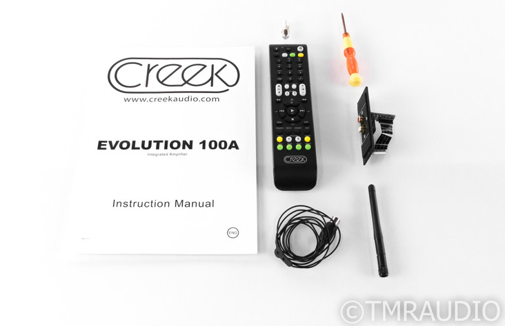 Creek Audio Evolution 100A Stereo Integrated Amplifier; Ruby DAC Upgrade