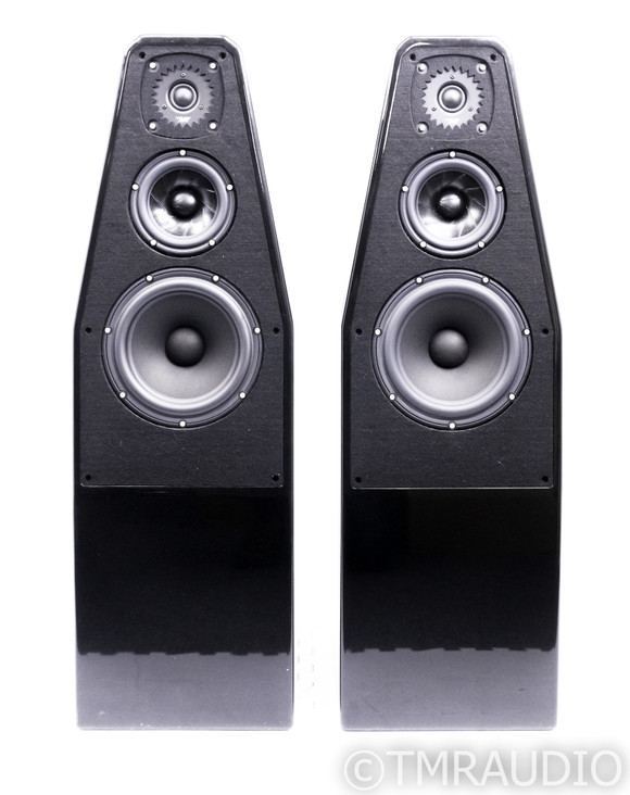 Wilson Audio Sabrina Floorstanding Speakers; Obsidian Black Pair; 3 Months