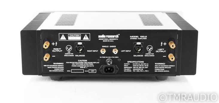 Audio Research Model 100.2 Stereo Power Amplifier (SOLD)